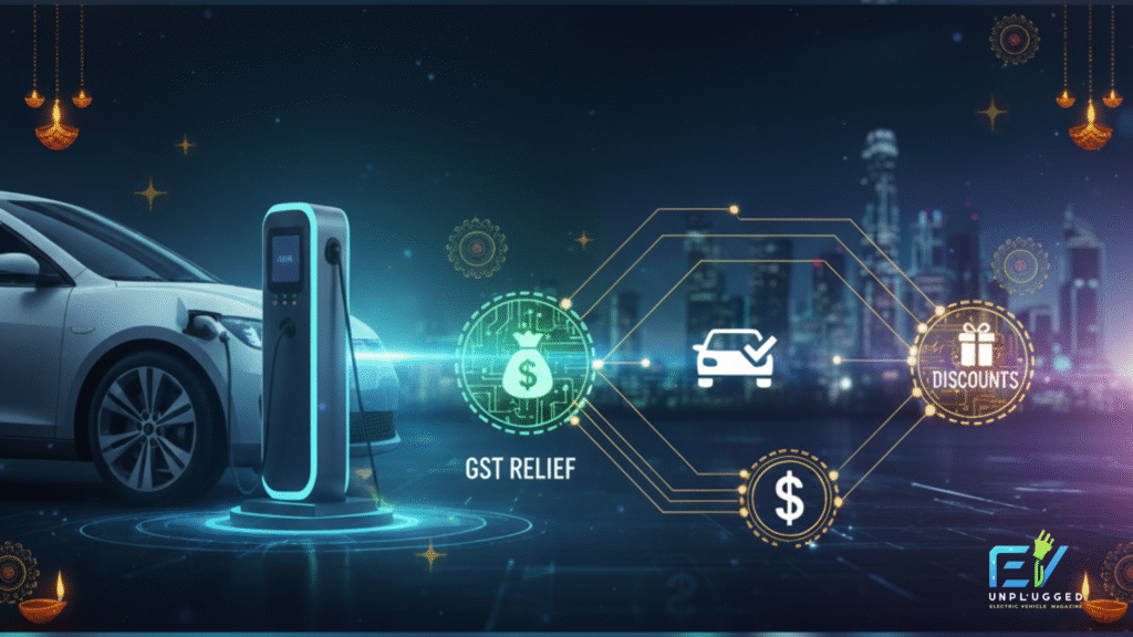 GST Relief + Festive Discounts The Perfect Recipe for EV Adoption This Diwali-evunplugged